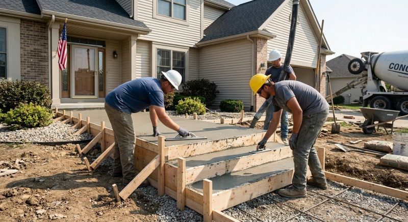 Concrete Installation in Kalamazoo, MI