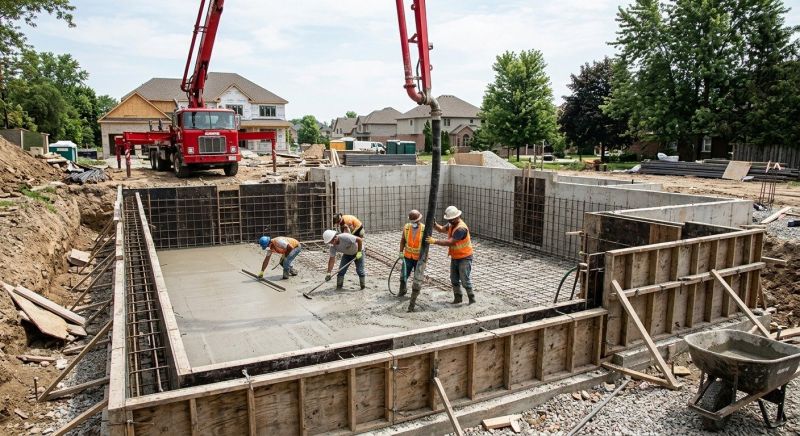 Basement Concrete Pouring in Kalamazoo, MI
