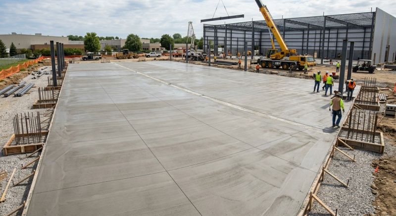 Commercial Slab Construction in Calhoun County, MI
