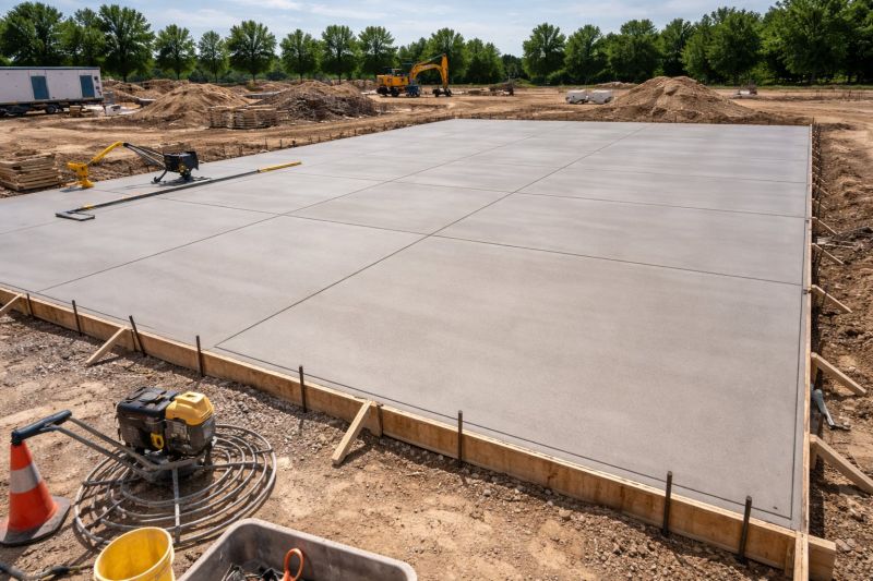 Commercial Slab Installation in Kalamazoo County, MI