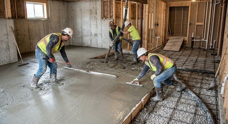 Concrete Basement Pouring in Kalamazoo, MI