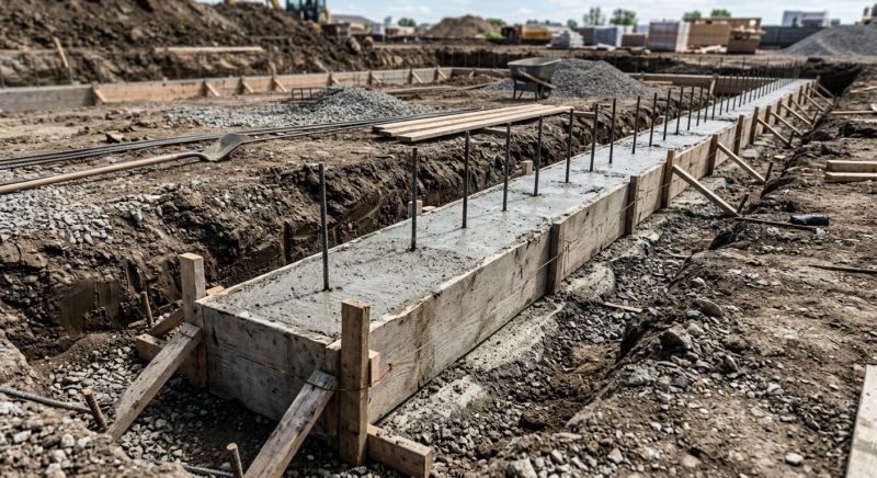 Concrete Foundation Installation in Colon, MI
