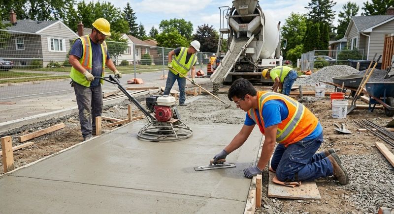 Concrete Service in Scotts, MI