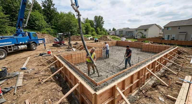 Foundation Construction in Mendon, MI