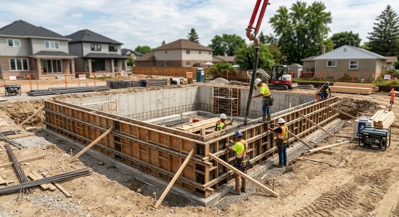 Foundation Construction in Plainwell, MI