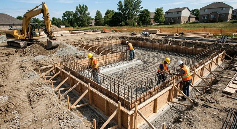 Foundation Construction in Richland, MI