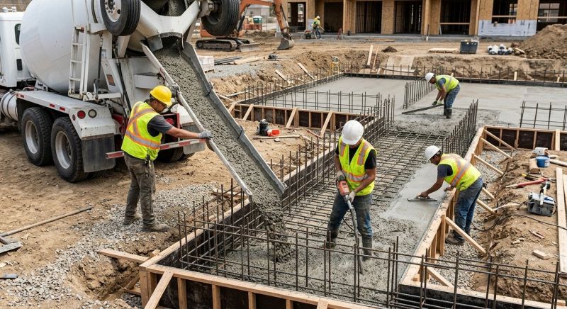 Foundation Wall Pouring in Shelbyville, MI