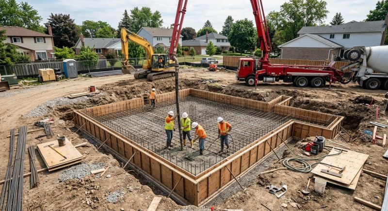 Home Foundation Installation in Mattawan, MI