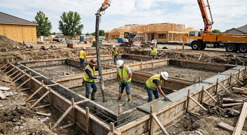 Home Foundation Installation in Mendon, MI
