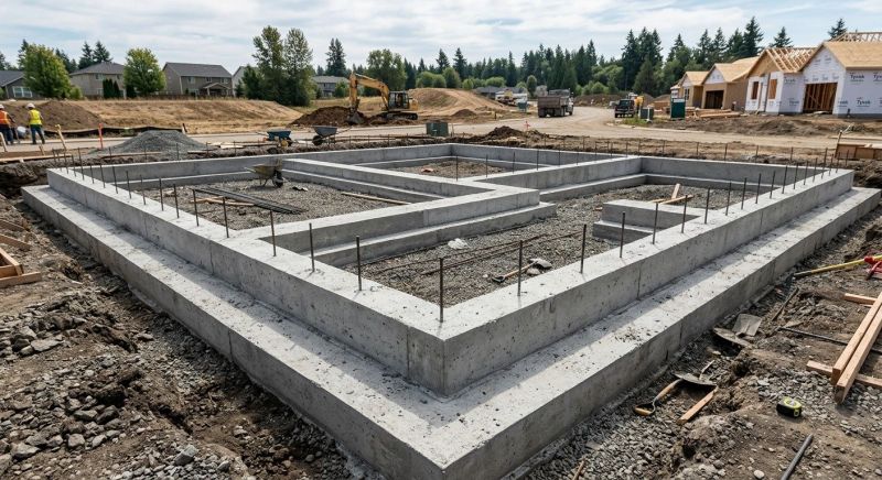 House Footing Construction in Kalamazoo, MI